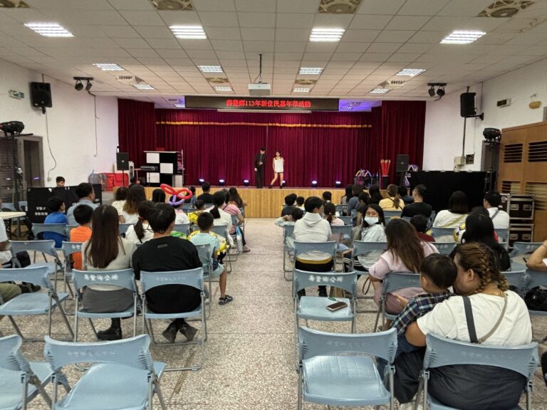 花蓮壽豐鄉文化中心《魔幻兄弟》演出現場全景