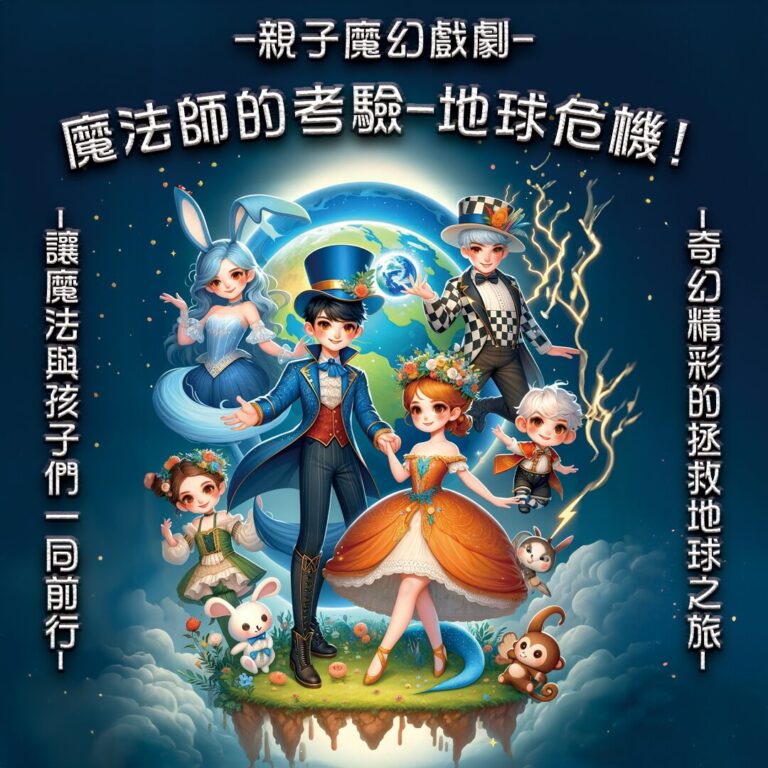 《魔法師的考驗－地球危機！》2024 臺中葫蘆墩文化中心場社群主視覺